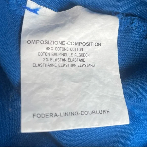 Yves Saint Laurent YSL Blue Straight Leg Jeans Low Rise Stretch Denim EU 36 US 6 - Picture 9 of 14